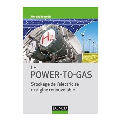 Le Power-to-Gas - Stockage de l'électricité d'origine renouvelable - Méziane Boudellal - Dunod - broché - Scolaire / Universitaire - Publicité Le Power-to-Gas - Stockage de l'électricité d'origine renouvelable - Méziane Boudellal - Dunod - broché - Scolaire / Universitaire - Publicité