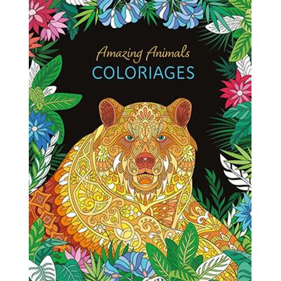 Amazing Animals Coloriages - Petra Theissen - Chantecler - broché - Livre-jeu - Publicité Amazing Animals Coloriages - Petra Theissen - Chantecler - broché - Livre-jeu - Publicité