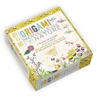 Coffret Origami - Merveilleuse nature - Mayumi Jezewski - Fleurus - Coffret - Jeux livres objets - Publicité Coffret Origami - Merveilleuse nature - Mayumi Jezewski - Fleurus - Coffret - Jeux livres objets - Publicité