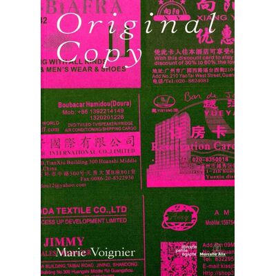 Original Copy - Marie Voignier - Petite Egypte - broché - Monographie - Publicité Original Copy - Marie Voignier - Petite Egypte - broché - Monographie - Publicité