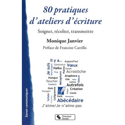 Chronique Sociale 80 pratiques d'ateliers ecriture - Publicité Chronique Sociale 80 pratiques d'ateliers ecriture - Publicité