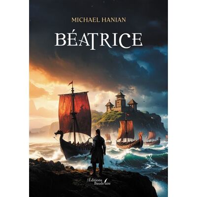 Béatrice - Michael Hanian - Baudelaire - broché - Roman - Publicité Béatrice - Michael Hanian - Baudelaire - broché - Roman - Publicité