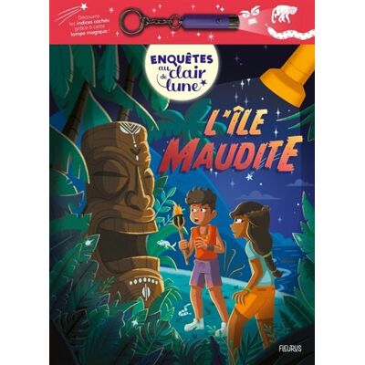 L'île maudite - Jean-François Rochas - Fleurus - broché - Livre-jeu - Publicité L'île maudite - Jean-François Rochas - Fleurus - broché - Livre-jeu - Publicité