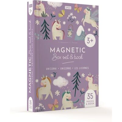Magnetic box set - Licornes - Valentina Manuzzato - Sassi - Coffret - Jeux livres objets - Publicité Magnetic box set - Licornes - Valentina Manuzzato - Sassi - Coffret - Jeux livres objets - Publicité
