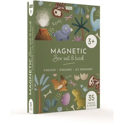 Magnetic box set - Dinosaures - Valentina Manuzzato - Sassi - Coffret - Jeux livres objets - Publicité Magnetic box set - Dinosaures - Valentina Manuzzato - Sassi - Coffret - Jeux livres objets - Publicité