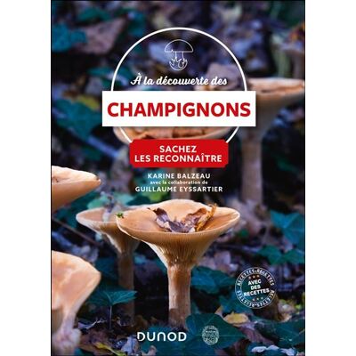 A la découverte des champignons Sachez les reconnaître - Karine Balzeau - Dunod - broché - Guide - Publicité A la découverte des champignons Sachez les reconnaître - Karine Balzeau - Dunod - broché - Guide - Publicité