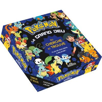 Pokémon - Le grand jeu du Cherche et Trouve - Livre avec 200 cartes et 10 planches - The Pokémon Company - Dragon D'or Livres Du - Document jeunesse dès 6 ans - Publicité Pokémon - Le grand jeu du Cherche et Trouve - Livre avec 200 cartes et 10 planches - The Pokémon Company - Dragon D'or Livres Du - Document jeunesse dès 6 ans - Publicité