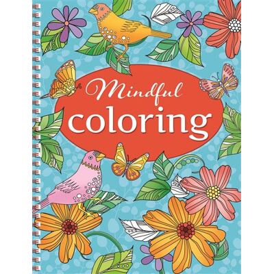 Mindful Coloring - Petra Theissen - Chantecler - relié - Livre-jeu - Publicité Mindful Coloring - Petra Theissen - Chantecler - relié - Livre-jeu - Publicité