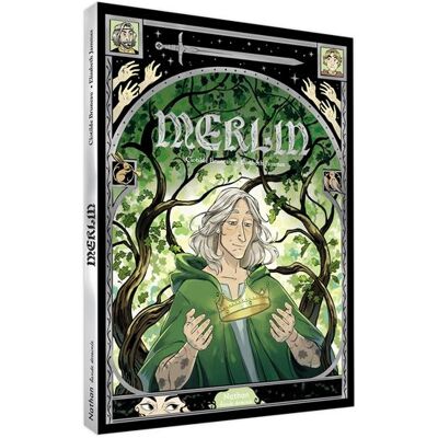 Contes & Légendes - Merlin - Clotilde Bruneau - Nathan - cartonné - Contes et légendes jeunesse - Publicité Contes & Légendes - Merlin - Clotilde Bruneau - Nathan - cartonné - Contes et légendes jeunesse - Publicité