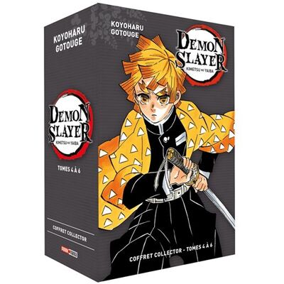 Demon Slayer - Coffret T04 à T06 - Koyoharu Gotouge - Panini Manga - Coffret - Manga - Publicité Demon Slayer - Coffret T04 à T06 - Koyoharu Gotouge - Panini Manga - Coffret - Manga - Publicité