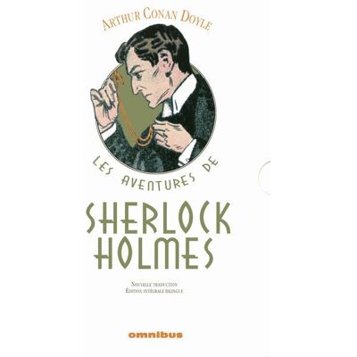 Omnibus Coffret les aventures de Sherlock Holmes 2009 - édition intégrale bilingue - Publicité Omnibus Coffret les aventures de Sherlock Holmes 2009 - édition intégrale bilingue - Publicité