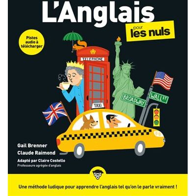 L'Anglais pour les Nuls 4ème édition - Gail Brenner - First - Livre CD - Méthode de langue - Publicité L'Anglais pour les Nuls 4ème édition - Gail Brenner - First - Livre CD - Méthode de langue - Publicité