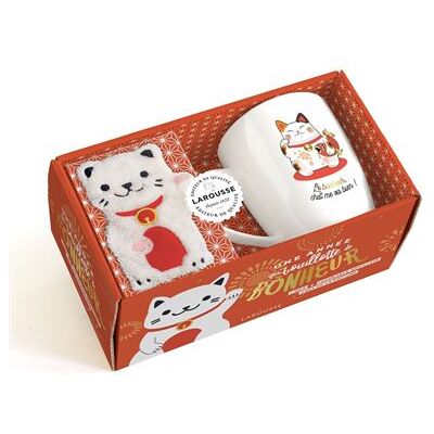 Coffret Une année qui bouillotte de bonheur + 1 mug - Collectif - Larousse - Coffret - Jeux livres objets - Publicité Coffret Une année qui bouillotte de bonheur + 1 mug - Collectif - Larousse - Coffret - Jeux livres objets - Publicité