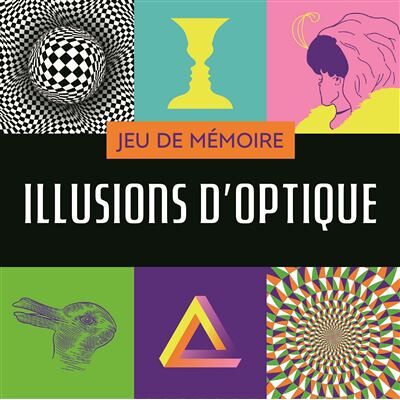 Jeu de mémoire - Illusions d'optique - Collectif - Chantecler - Boîte ou accessoire - Jeux livres objets - Publicité Jeu de mémoire - Illusions d'optique - Collectif - Chantecler - Boîte ou accessoire - Jeux livres objets - Publicité