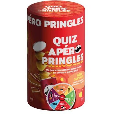 Quiz apéro Pringles - Pringles - First - Boîte ou accessoire - Jeux livres objets - Publicité Quiz apéro Pringles - Pringles - First - Boîte ou accessoire - Jeux livres objets - Publicité
