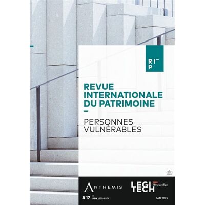 Personnes vulnérables - Collectif - Legitech - broché - Revue - Publicité Personnes vulnérables - Collectif - Legitech - broché - Revue - Publicité