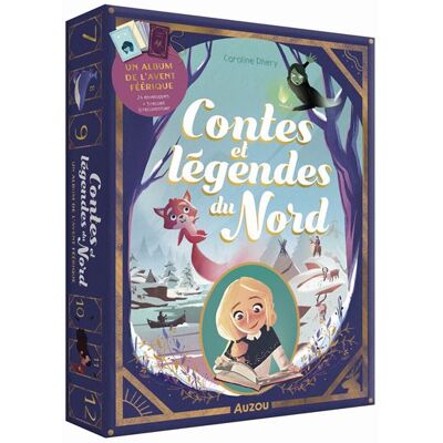 Mon album de l'Avent féerique - contes et légendes du Nord - Caroline Dhery - Auzou Philippe Eds - Boîte ou accessoire - Jeux livres objets - Publicité Mon album de l'Avent féerique - contes et légendes du Nord - Caroline Dhery - Auzou Philippe Eds - Boîte ou accessoire - Jeux livres objets - Publicité