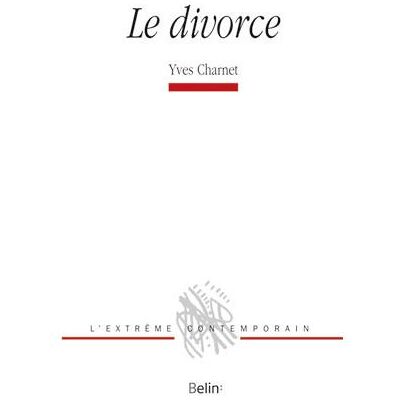 Le divorce - Michel Deguy - Belin - broché - Roman - Publicité Le divorce - Michel Deguy - Belin - broché - Roman - Publicité