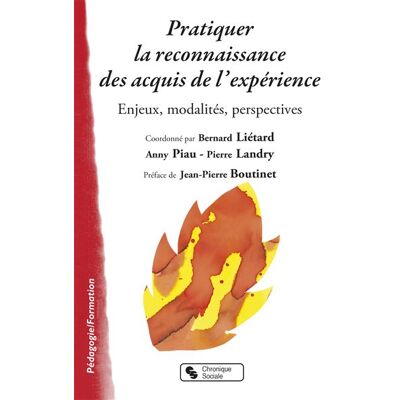 Chronique Sociale Pratiquer la reconnaissance des acquis de l'experience - enj - Publicité Chronique Sociale Pratiquer la reconnaissance des acquis de l'experience - enj - Publicité