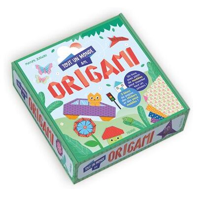 Tout un monde en origami (Coffret) - Mayumi Jezewski - Fleurus - Coffret - Jeux livres objets - Publicité Tout un monde en origami (Coffret) - Mayumi Jezewski - Fleurus - Coffret - Jeux livres objets - Publicité