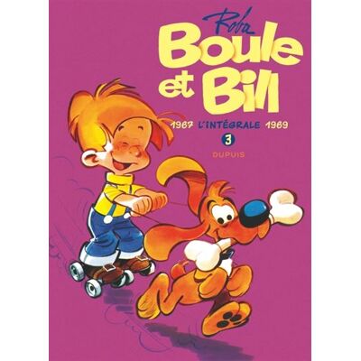 Boule et Bill - L'intégrale - Tome 3 - Jean Roba - Dupuis - cartonné - Bande dessinée jeunesse - Publicité Boule et Bill - L'intégrale - Tome 3 - Jean Roba - Dupuis - cartonné - Bande dessinée jeunesse - Publicité