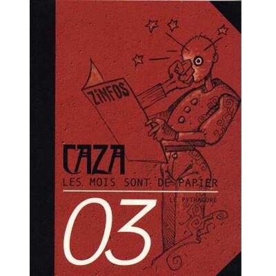 Mois sont de papier T03 (Les) Tome 3 - Philippe Caza - Le Pythagore Eds - broché - Bande dessinée - Publicité Mois sont de papier T03 (Les) Tome 3 - Philippe Caza - Le Pythagore Eds - broché - Bande dessinée - Publicité
