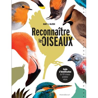 Reconnaître les oiseaux Guide d identification de 100 oiseaux grandeur nature - Nancy J. Hajeski - Marabout - broché - Guide - Publicité Reconnaître les oiseaux Guide d identification de 100 oiseaux grandeur nature - Nancy J. Hajeski - Marabout - broché - Guide - Publicité