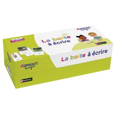 Apprentilangue - MS - La boite à écrire - Marianne André-Kerebel - Nathan - Boîte ou accessoire - Scolaire / Universitaire - Publicité Apprentilangue - MS - La boite à écrire - Marianne André-Kerebel - Nathan - Boîte ou accessoire - Scolaire / Universitaire - Publicité