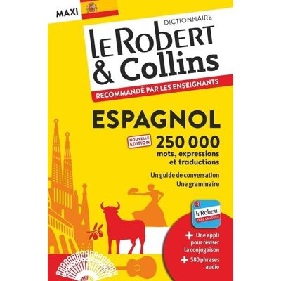 Le Robert & Collins Maxi espagnol - Collectif - Le Robert - broché - Dictionnaire et encyclopédie - Publicité Le Robert & Collins Maxi espagnol - Collectif - Le Robert - broché - Dictionnaire et encyclopédie - Publicité