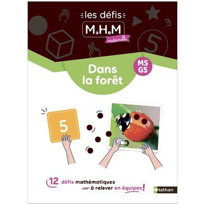 MHM - MS-GS - 12 défis à relever en équipes dans la forêt - Adeline Anquetil - Nathan - broché - Scolaire / Universitaire - Publicité MHM - MS-GS - 12 défis à relever en équipes dans la forêt - Adeline Anquetil - Nathan - broché - Scolaire / Universitaire - Publicité