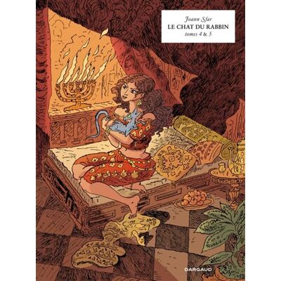 Le Chat du Rabbin – Recueils - Tome 2 - Tomes 4 & 5 - Joann Sfar - Dargaud - cartonné - Bande dessinée - Publicité Le Chat du Rabbin – Recueils - Tome 2 - Tomes 4 & 5 - Joann Sfar - Dargaud - cartonné - Bande dessinée - Publicité