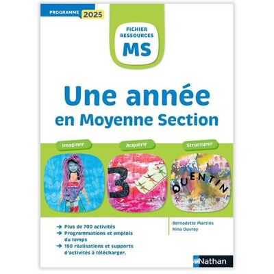 Fichier ressources - Une année en moyenne section - Bernadette Martins - Nathan - broché - Manuel - Publicité Fichier ressources - Une année en moyenne section - Bernadette Martins - Nathan - broché - Manuel - Publicité