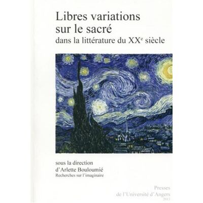Libres variations sur le sacre - Pur - Pu.angers - broché - Essai - Publicité Libres variations sur le sacre - Pur - Pu.angers - broché - Essai - Publicité