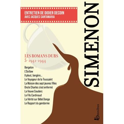 Omnibus Les Romans durs, Tome 5 1941-1944 - Publicité Omnibus Les Romans durs, Tome 5 1941-1944 - Publicité