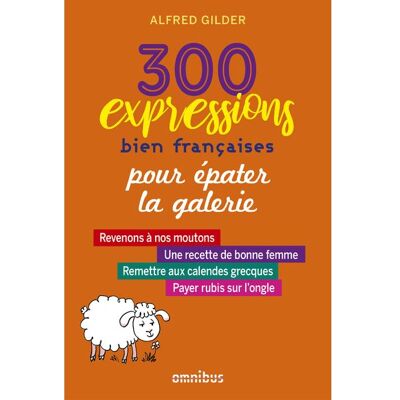 300 expressions bien françaises pour épater la galerie - Alfred Gilder - Omnibus - broché - Dictionnaire et encyclopédie - Publicité 300 expressions bien françaises pour épater la galerie - Alfred Gilder - Omnibus - broché - Dictionnaire et encyclopédie - Publicité