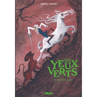 Les Yeux Verts - Hubert - Glénat - cartonné - Bande dessinée - Publicité Les Yeux Verts - Hubert - Glénat - cartonné - Bande dessinée - Publicité