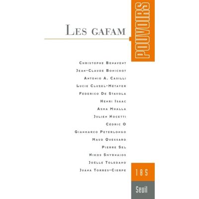 Pouvoirs, n°185. Les GAFAM - Collectif - Seuil - broché - Revue - Publicité Pouvoirs, n°185. Les GAFAM - Collectif - Seuil - broché - Revue - Publicité