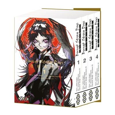 Bungo Stray Dogs Pack Or T01 à T04 - Kafka Asagiri - Ototo - Coffret - Manga - Publicité Bungo Stray Dogs Pack Or T01 à T04 - Kafka Asagiri - Ototo - Coffret - Manga - Publicité