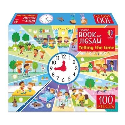 Usborne Book and Jigsaw - Telling the Time puzzle 100 pieces - Kate Nolan - Usborne - Boîte ou accessoire - Jeux livres objets - Publicité Usborne Book and Jigsaw - Telling the Time puzzle 100 pieces - Kate Nolan - Usborne - Boîte ou accessoire - Jeux livres objets - Publicité