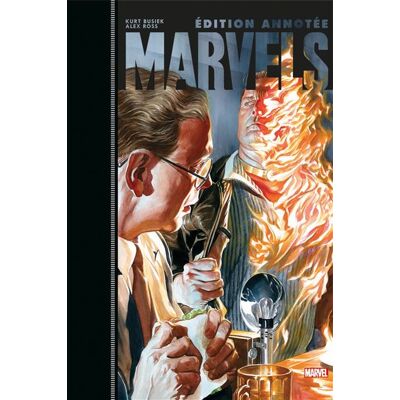 Marvels - Edition annotée - Kurt Busiek - Panini Comics - cartonné - Comics - Publicité Marvels - Edition annotée - Kurt Busiek - Panini Comics - cartonné - Comics - Publicité
