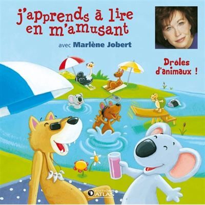 Drôles d'animaux ! Livre audio - Marlène Jobert - Atlas - Coffret - Document jeunesse - Publicité Drôles d'animaux ! Livre audio - Marlène Jobert - Atlas - Coffret - Document jeunesse - Publicité