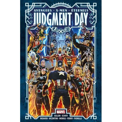 A.X.E. Judgment Day - Kieron Gillen - Panini Comics - cartonné - Comics - Publicité A.X.E. Judgment Day - Kieron Gillen - Panini Comics - cartonné - Comics - Publicité