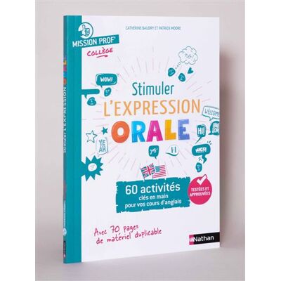 Stimuler l'expression orale - Catherine Baudry - Nathan - broché - Scolaire / Universitaire - Publicité Stimuler l'expression orale - Catherine Baudry - Nathan - broché - Scolaire / Universitaire - Publicité