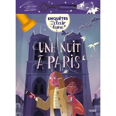 Une nuit à Paris - Jean-François Rochas - Fleurus - broché - Livre-jeu - Publicité Une nuit à Paris - Jean-François Rochas - Fleurus - broché - Livre-jeu - Publicité
