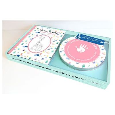 Le coffret de naissance empreinte avec Sophie la girafe - Collectif - Marabout - Coffret - Jeux livres objets - Publicité Le coffret de naissance empreinte avec Sophie la girafe - Collectif - Marabout - Coffret - Jeux livres objets - Publicité