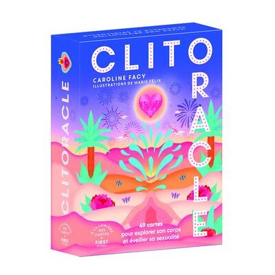 Le Clitoracle avec 49 cartes - Caroline Facy - First - Boîte ou accessoire - Jeux livres objets - Publicité Le Clitoracle avec 49 cartes - Caroline Facy - First - Boîte ou accessoire - Jeux livres objets - Publicité