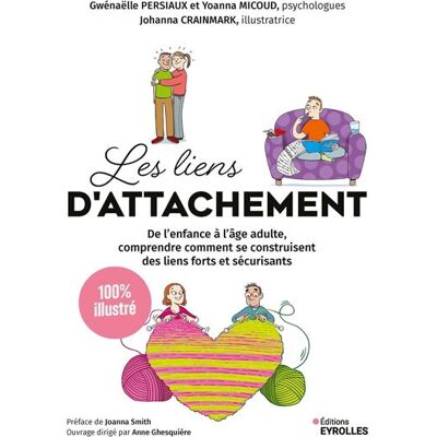 Les liens d'attachement - 100 % illustré De l'enfance à l'âge adulte, comprendre comment se construisent des liens forts et sécurisants - Gwenaëlle Persiaux - Eyrolles - broché - Guide - Publicité Les liens d'attachement - 100 % illustré De l'enfance à l'âge adulte, comprendre comment se construisent des liens forts et sécurisants - Gwenaëlle Persiaux - Eyrolles - broché - Guide - Publicité