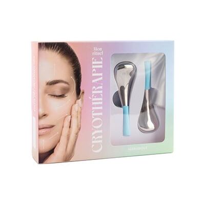 Mon rituel cryothérapie 1 livre + 2 cryosspoons - Collectif - Marabout - Coffret - Jeux livres objets - Publicité Mon rituel cryothérapie 1 livre + 2 cryosspoons - Collectif - Marabout - Coffret - Jeux livres objets - Publicité