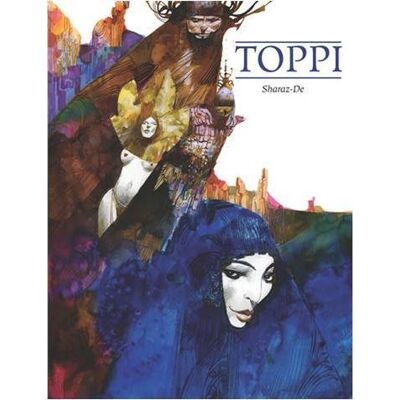 Sharaz-De L'intégrale - Sergio Toppi - Mosquito - cartonné - Bande dessinée - Publicité Sharaz-De L'intégrale - Sergio Toppi - Mosquito - cartonné - Bande dessinée - Publicité