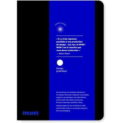 Carnet de bord - design graphi - Élodie Palumbo - Pyramyd - broché - Carnet (de voyage, intime, de notes) - Publicité Carnet de bord - design graphi - Élodie Palumbo - Pyramyd - broché - Carnet (de voyage, intime, de notes) - Publicité